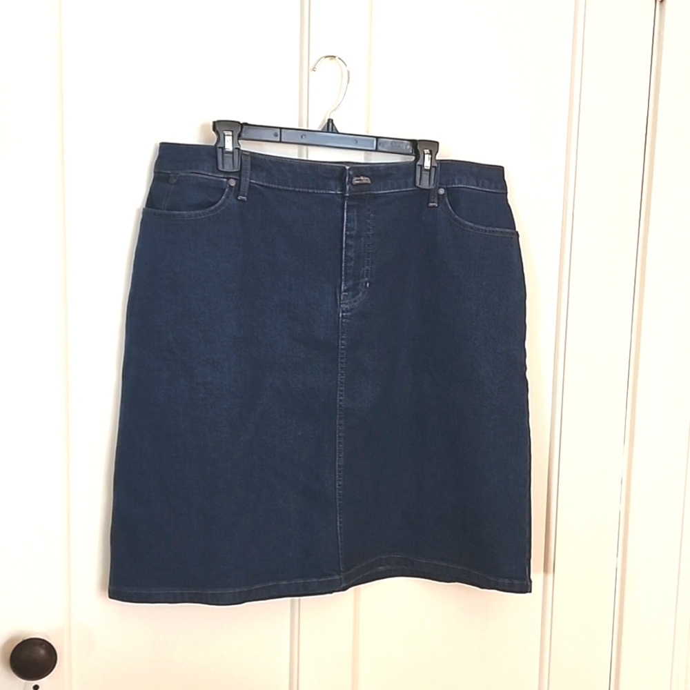 Talbott Women Denim Skirt